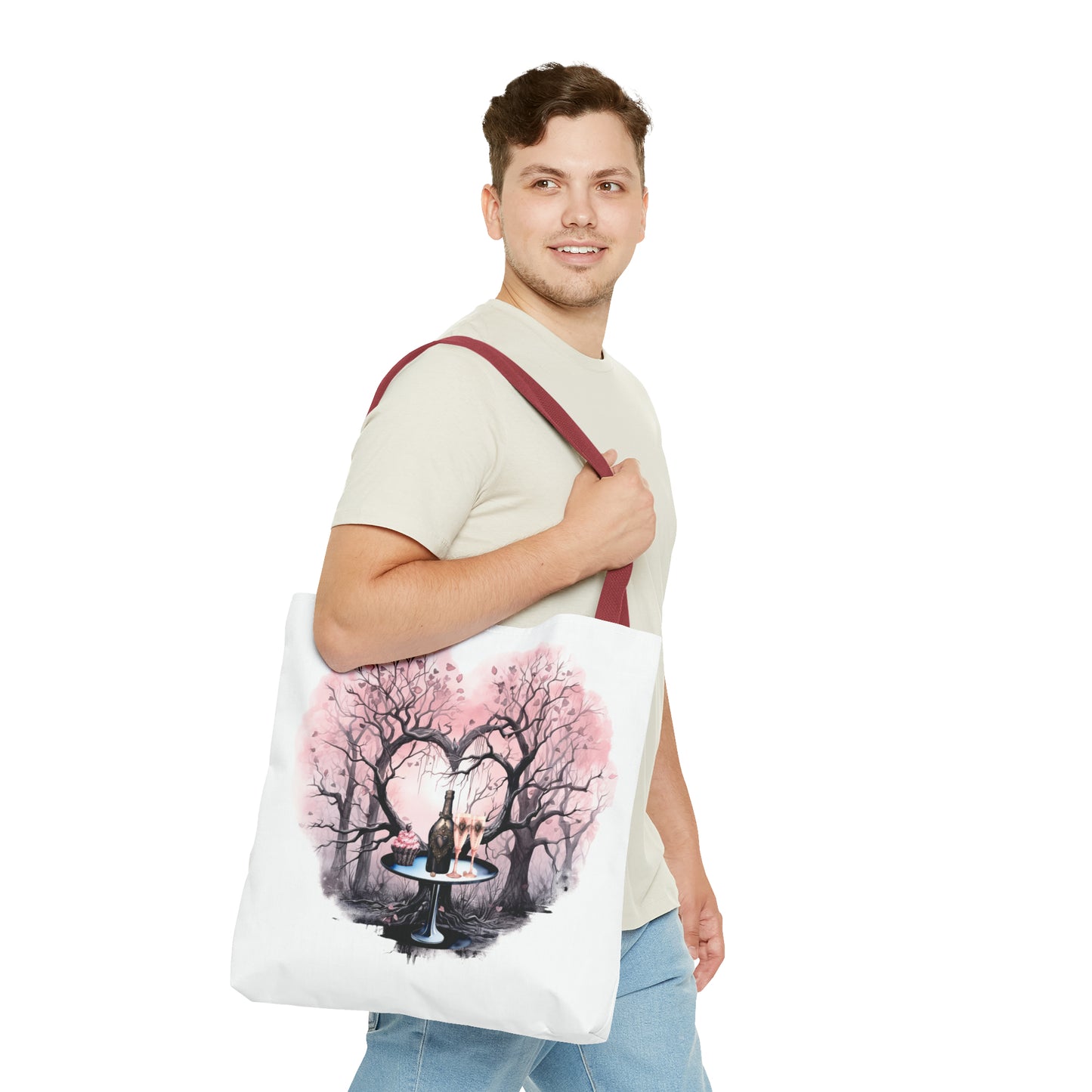 Even in death… we never part, Tote Bag (AOP)