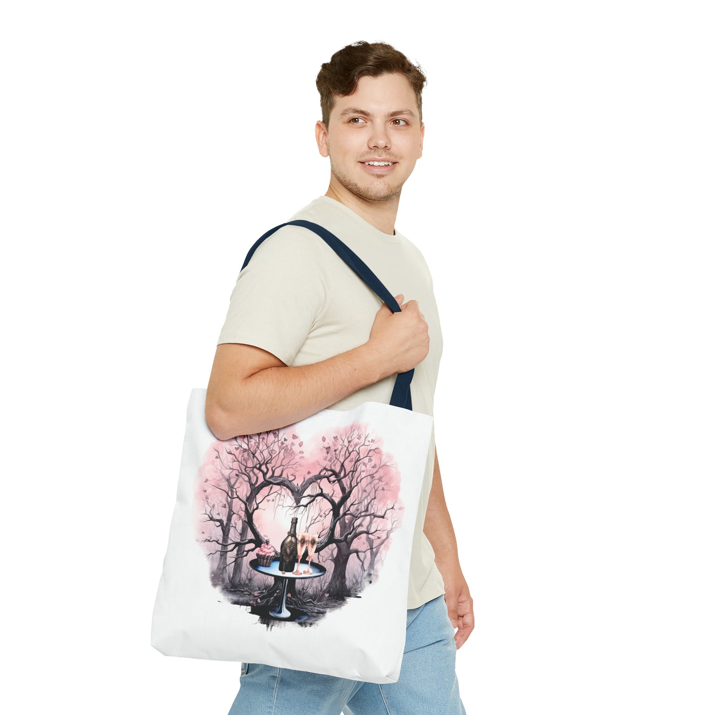 Even in death… we never part, Tote Bag (AOP)