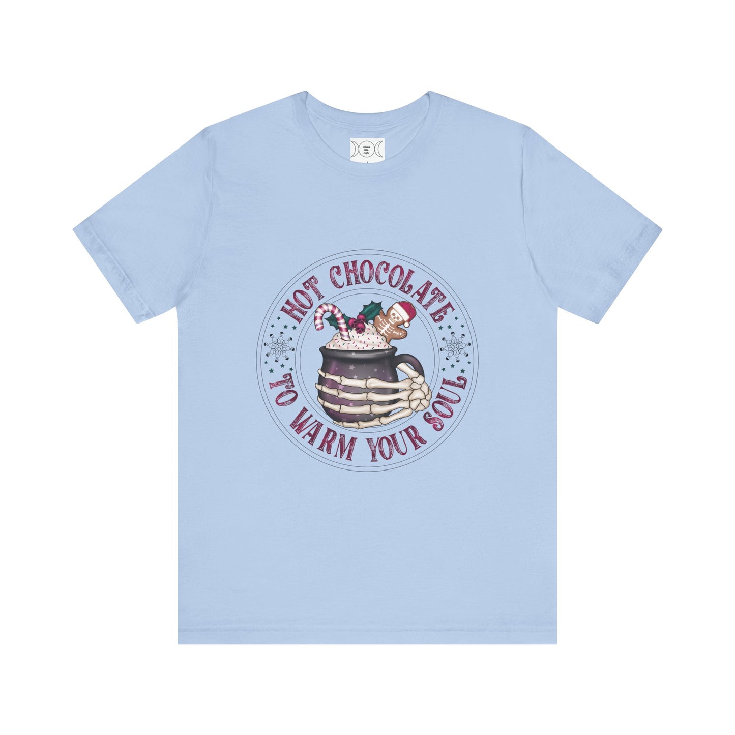 Hot chocolate , Unisex Jersey Short Sleeve Tee ( no sleeve design)