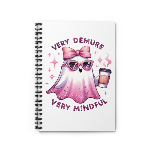 Very demure Spiral Notebook - Ruled Line