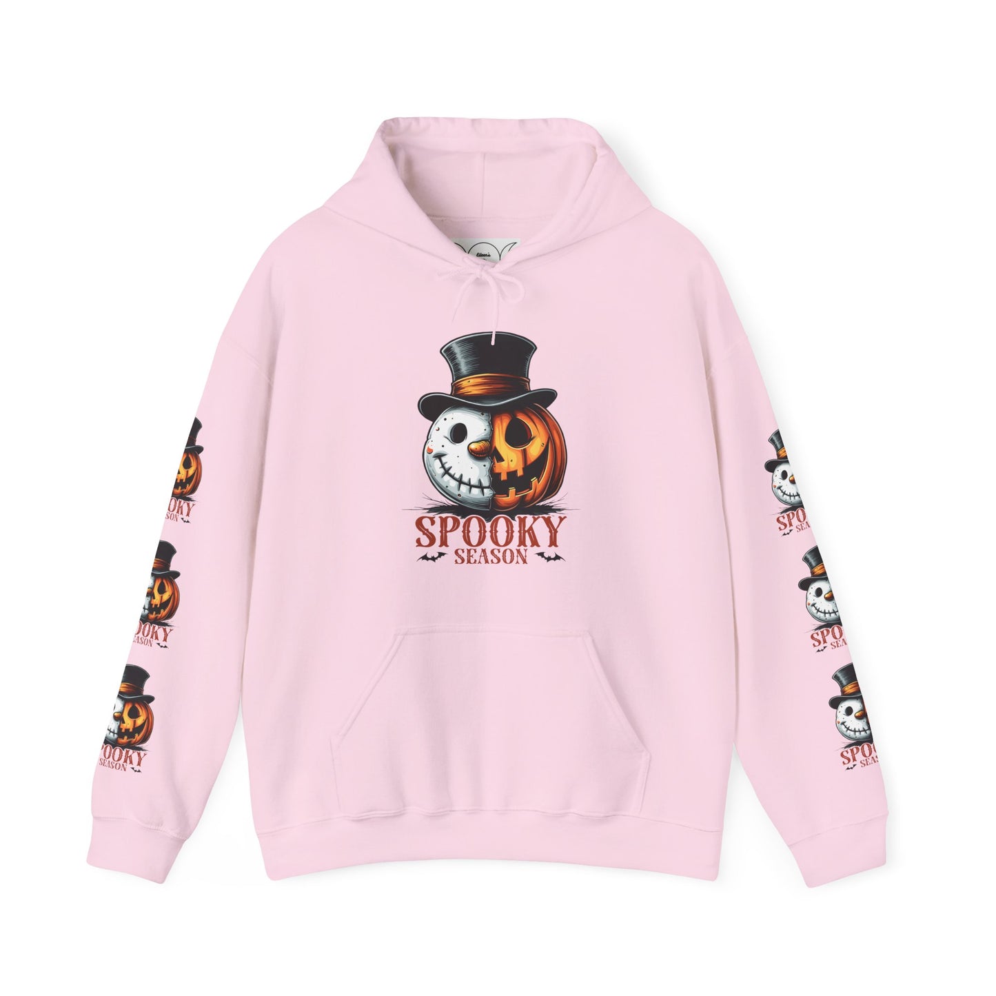 Spooky season,  Unisex Heavy Blend™ Hooded Sweatshirt (sleeve design)