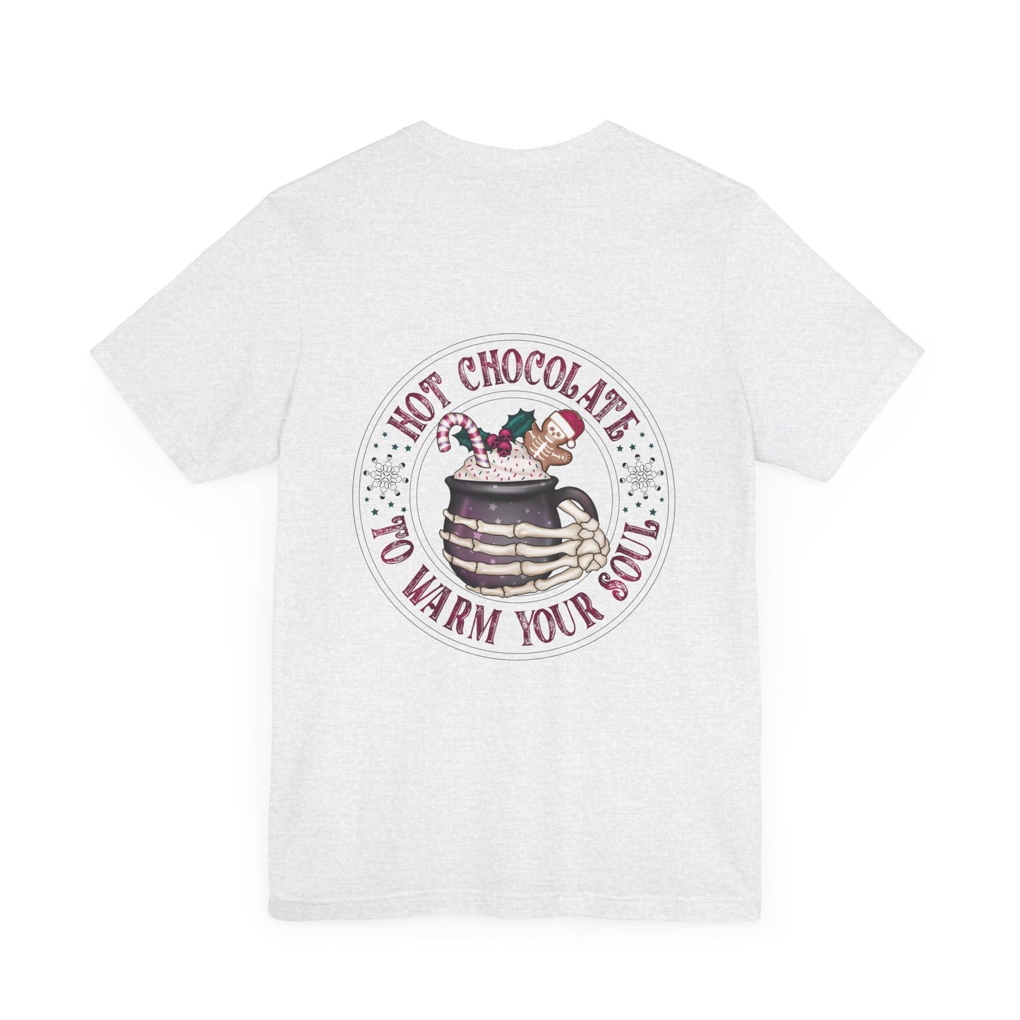 Hot chocolate , Unisex Jersey Short Sleeve Tee ( no sleeve design)