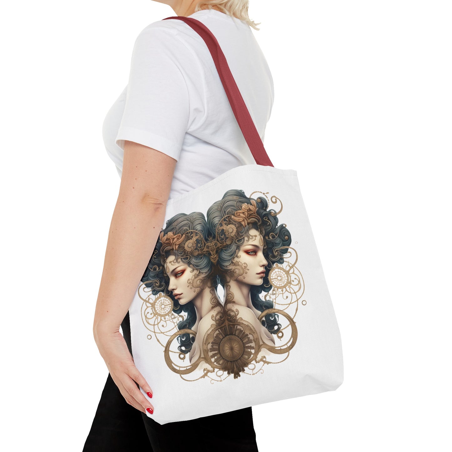 Gemini , Tote Bag (AOP)