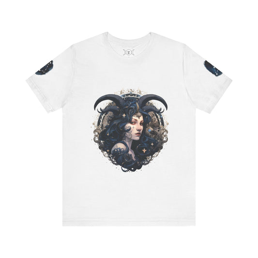 Capricorn, Unisex Jersey Short Sleeve Tee