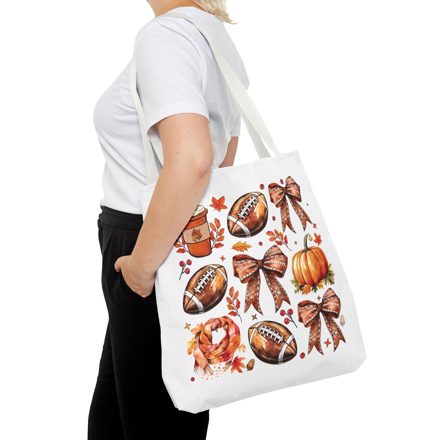 Fall and bows, Tote Bag (AOP)