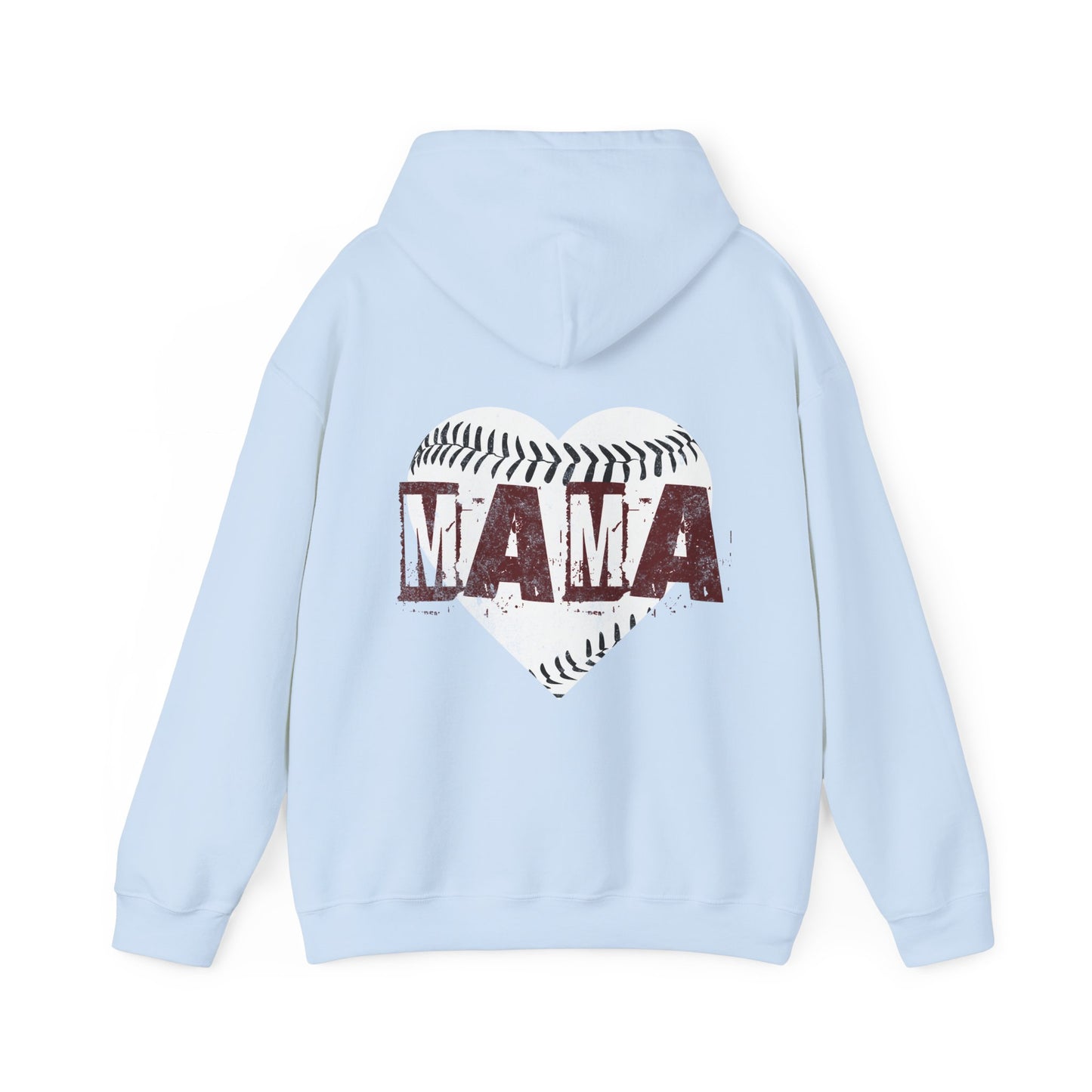 Baseball mama,  Unisex Heavy Blend™ Hooded Sweatshirt (no side arm design)