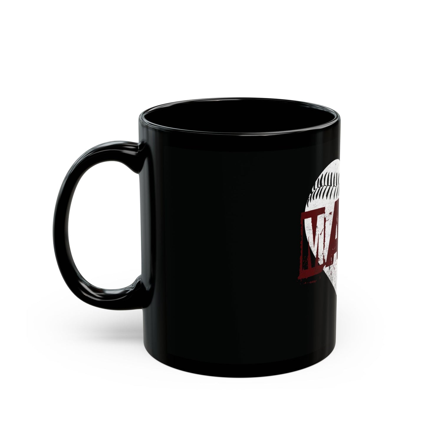 Baseball mama, Black Mug (11oz, 15oz)