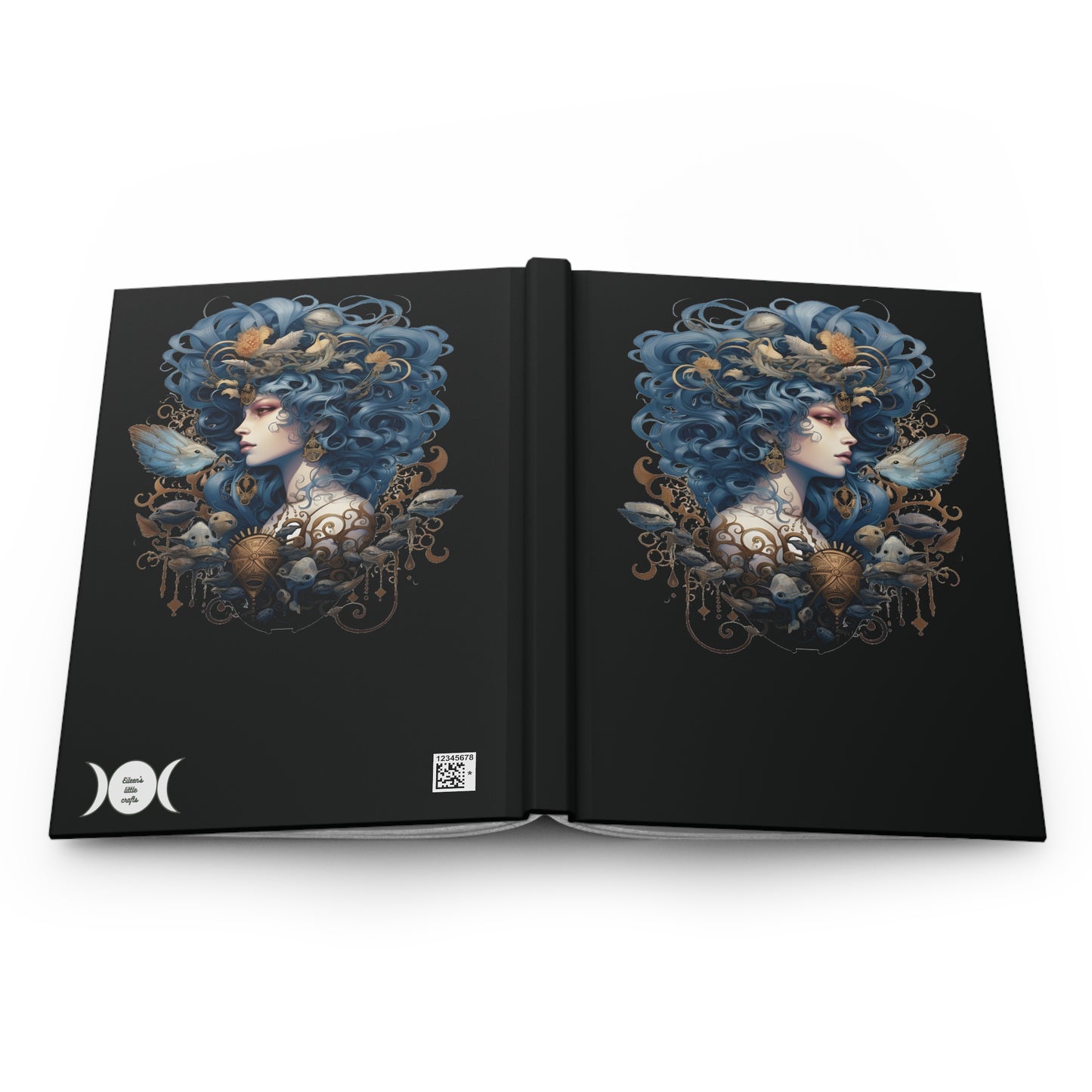 Aquarius, Hardcover Journal Matte