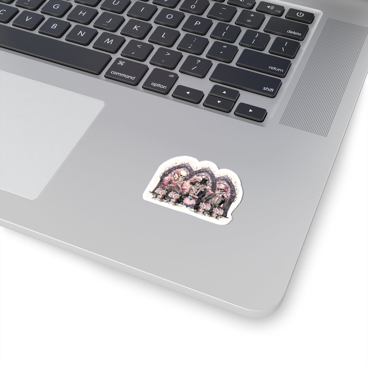 Even in death… we never part, Kiss-Cut Stickers