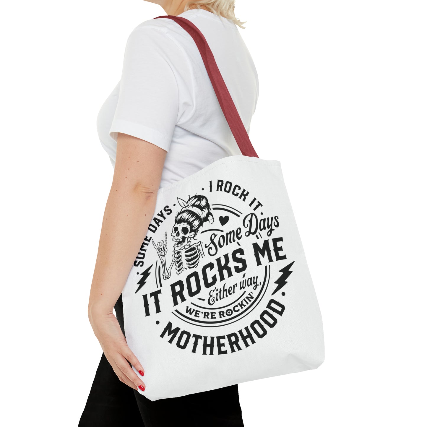 Rocking motherhood,Tote Bag (AOP)