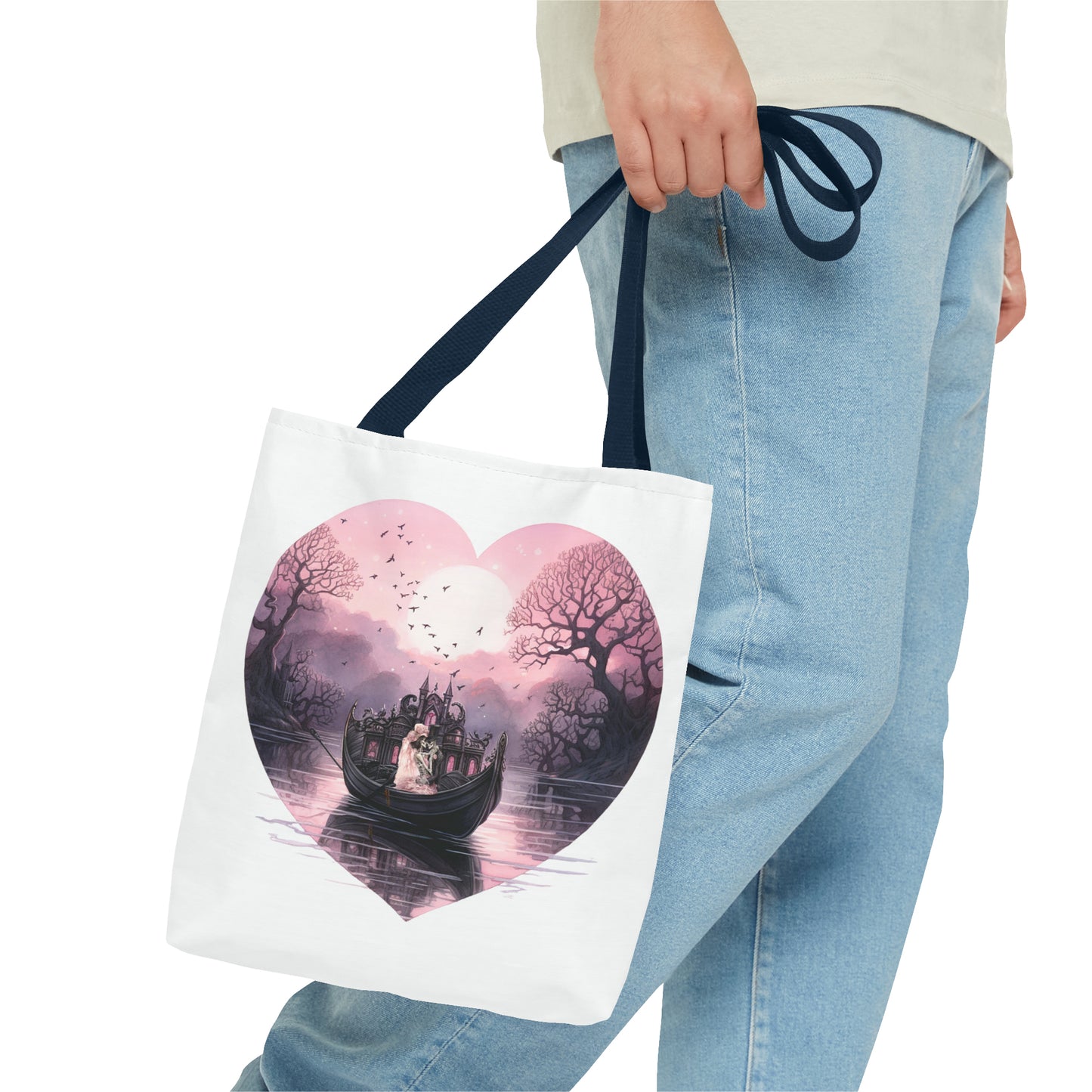 Even in death… we never part, Tote Bag (AOP)