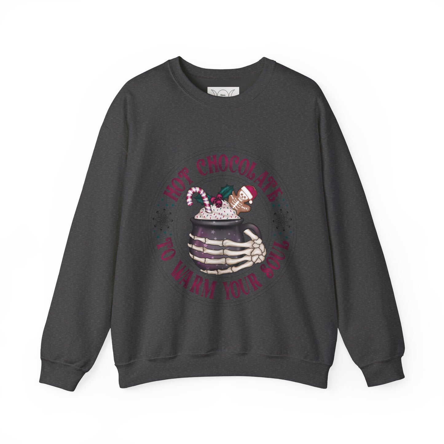 Hot chocolate to warm up my soul, ™ Crewneck Sweatshirt ( no sleeve design )