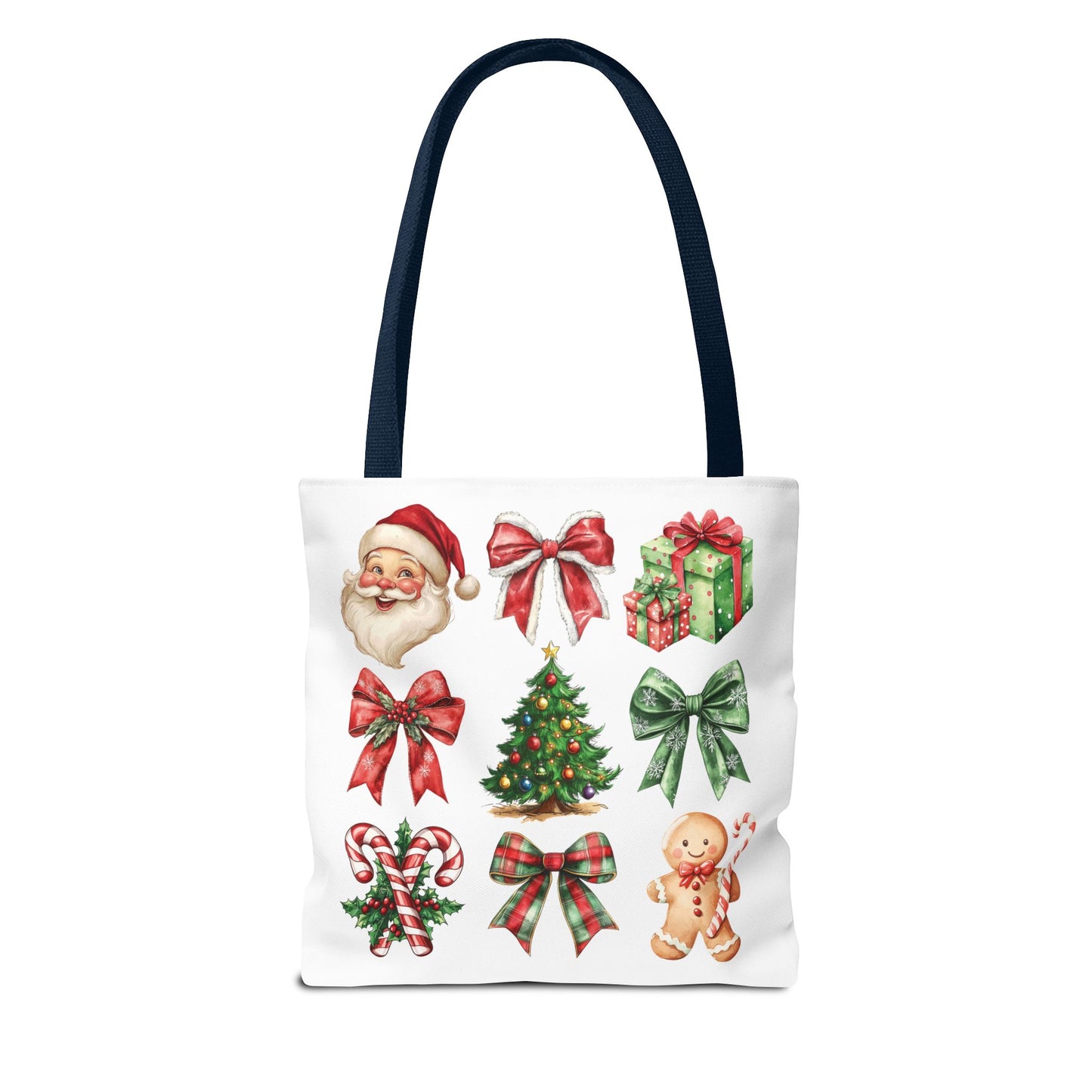 Christmas and bows, Tote Bag (AOP)