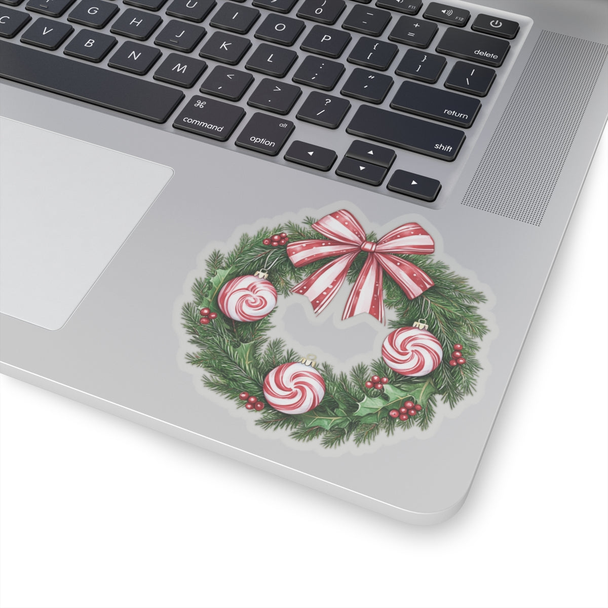 Peppermint Christmas, Kiss-Cut Stickers