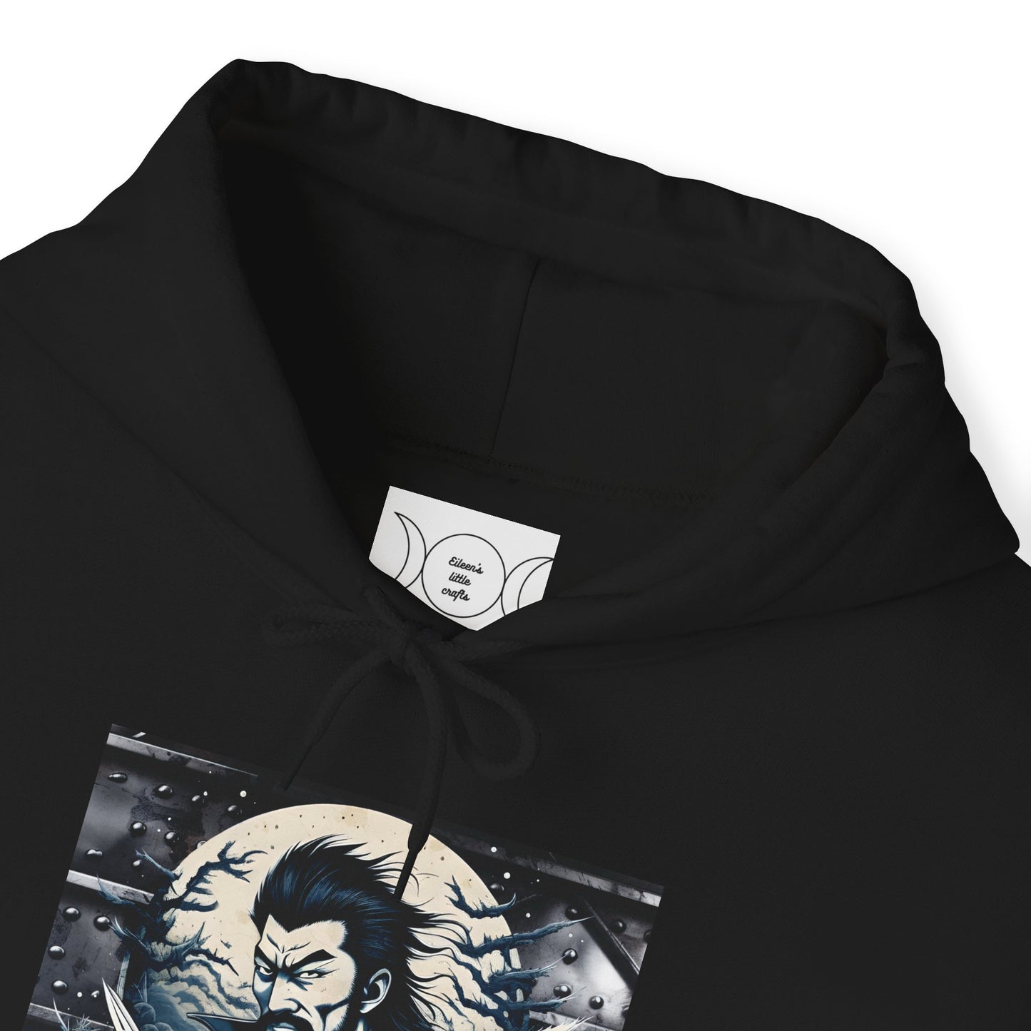 The warrior, Unisex Heavy Blend™ Hooded Sweatshirt ( no side arm design)