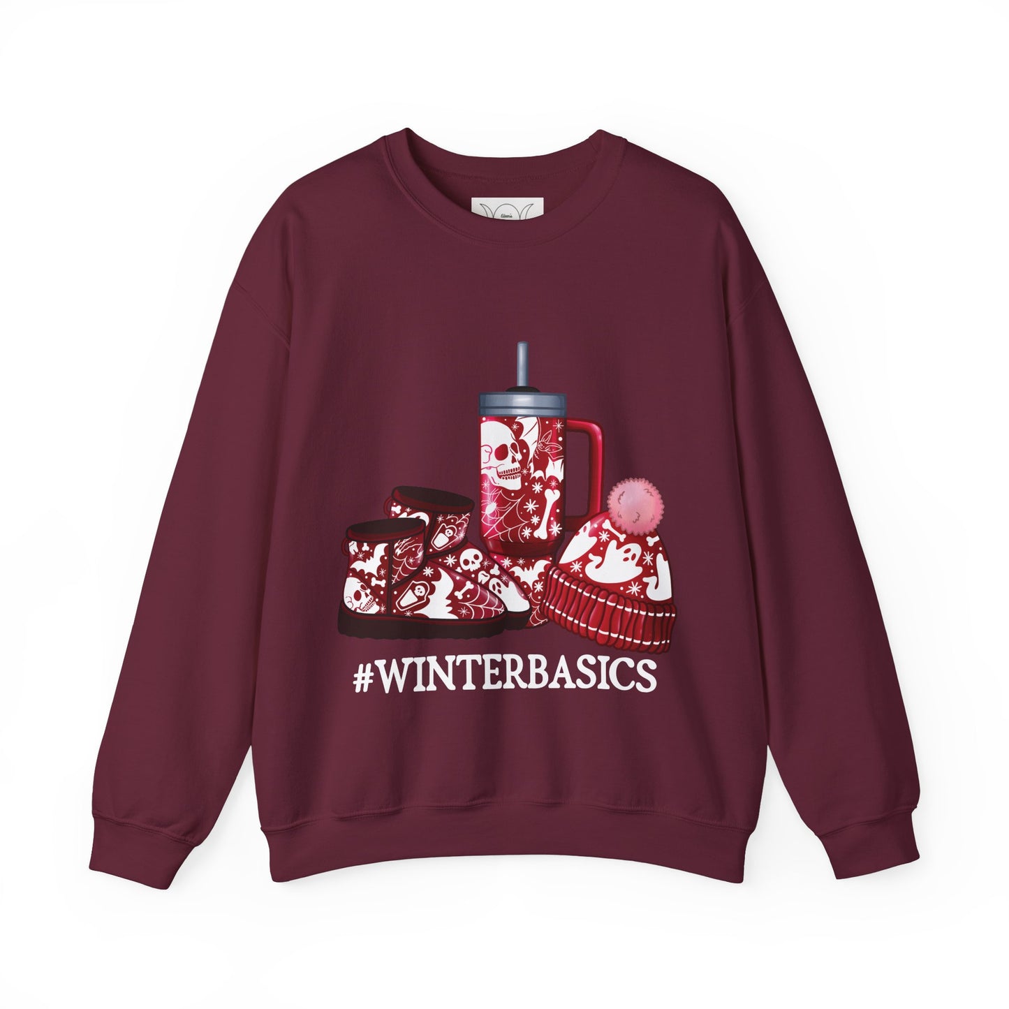 #winterbasics, ™ Crewneck Sweatshirt (no sleeve design )