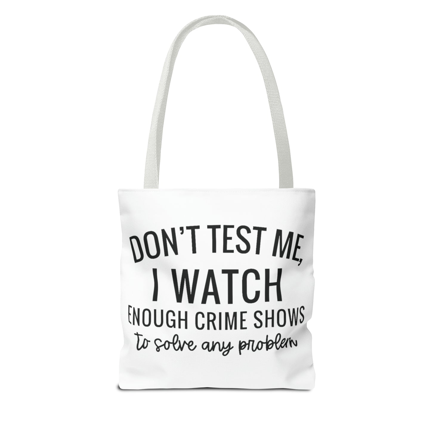 True crime watchers, Tote Bag (AOP)