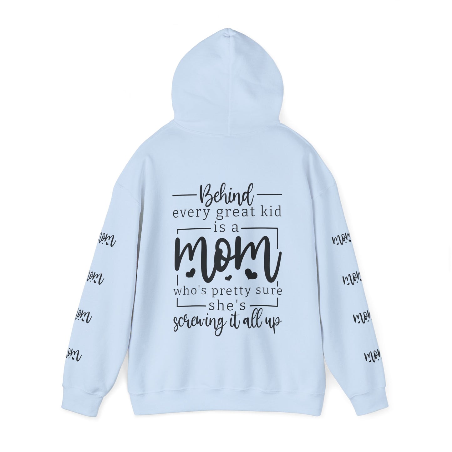 Mother’s love,  Unisex Heavy Blend™ Hooded Sweatshirt (no side arm design)