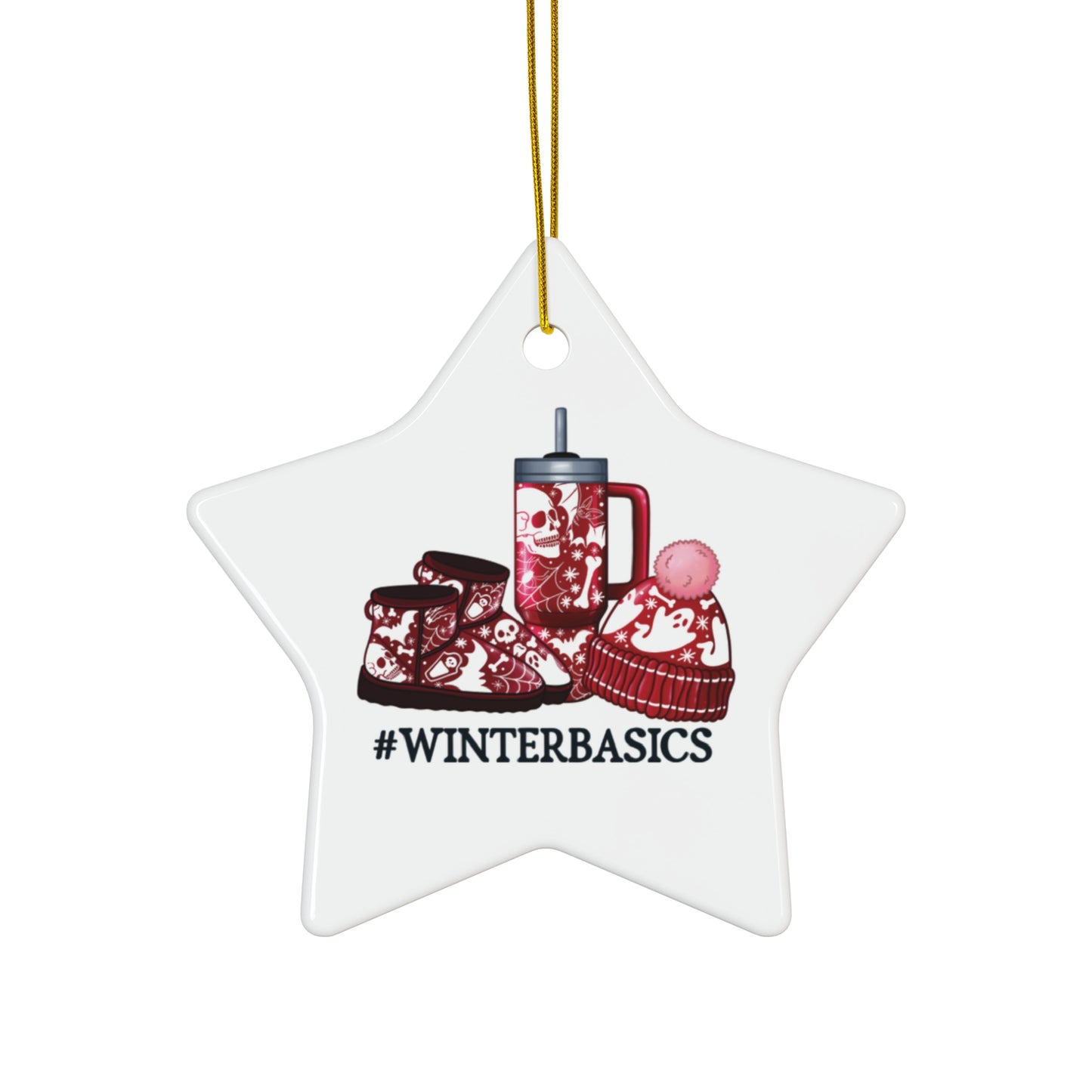 #winterbasics,  Ornament, 4 Shapes