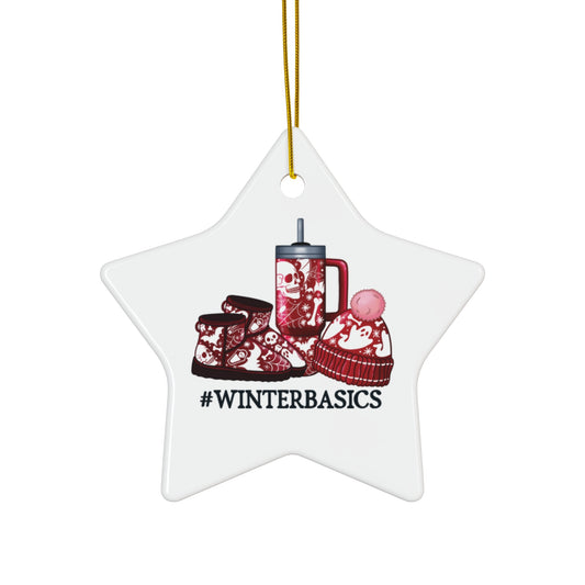 #winterbasics,  Ornament, 4 Shapes