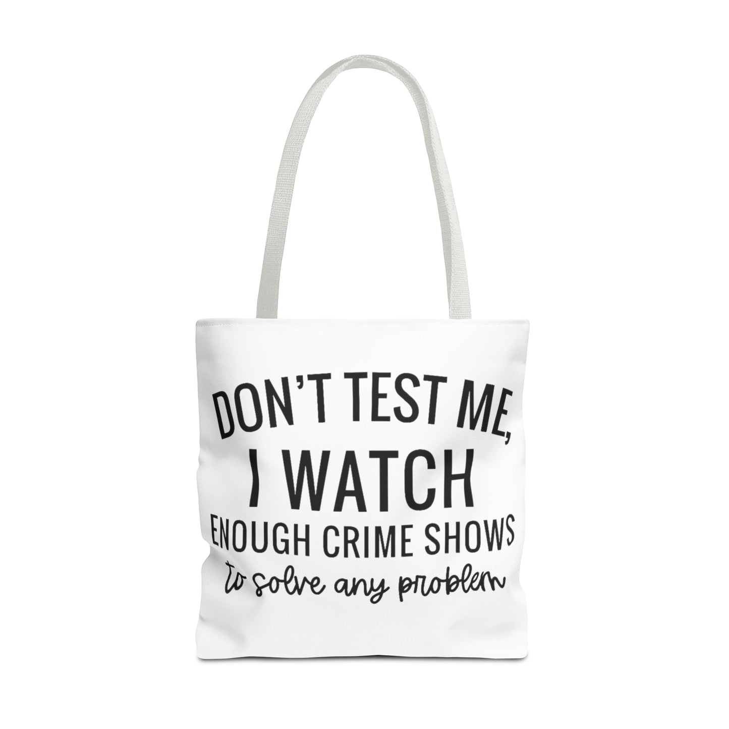 True crime watchers, Tote Bag (AOP)