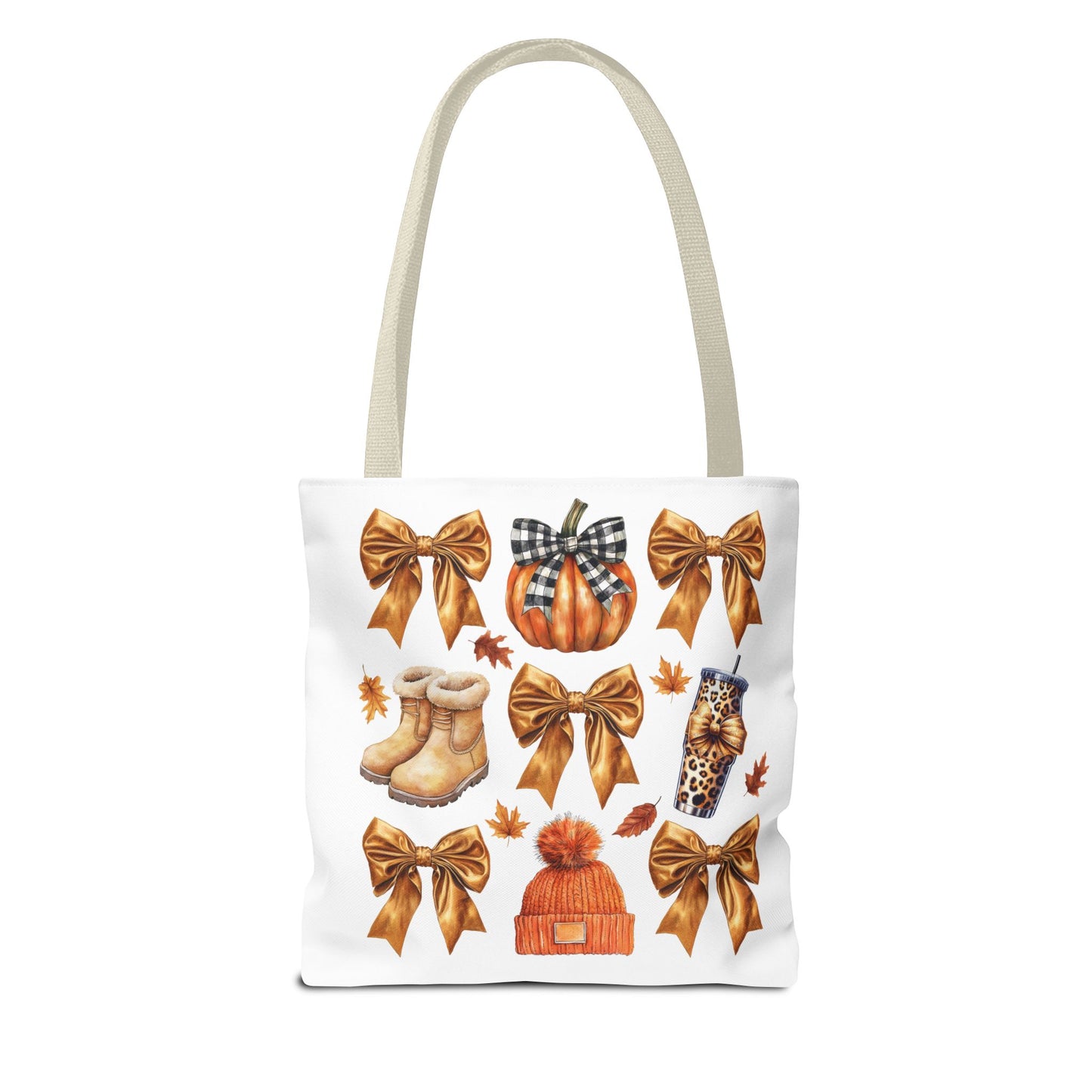 Fall and bows, Tote Bag (AOP)