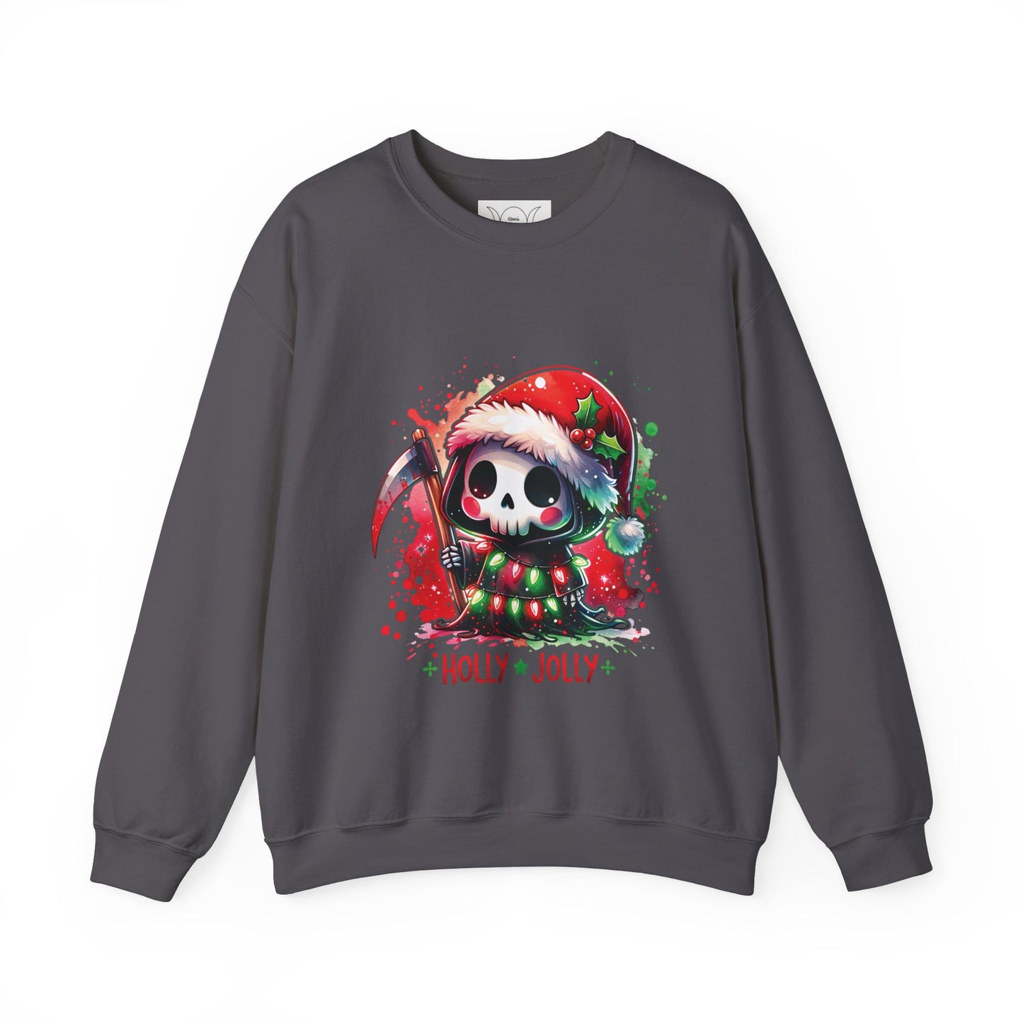 Holly jolly, ™ Crewneck Sweatshirt ( no sleeve design )