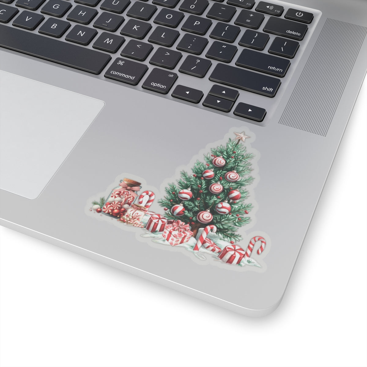 Peppermint Christmas, Kiss-Cut Stickers