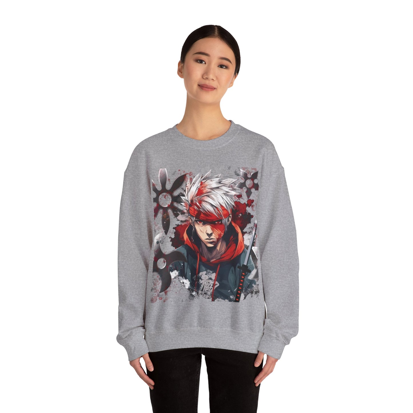 Fight Unisex Heavy Blend™ Crewneck Sweatshirt (no side arm design)