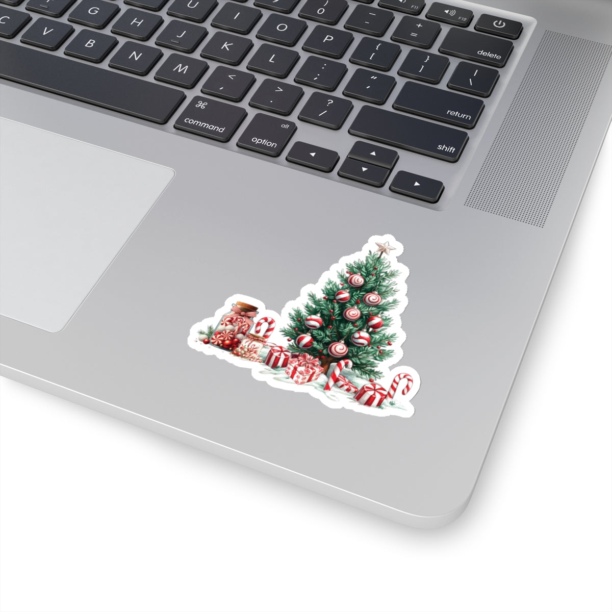 Peppermint Christmas, Kiss-Cut Stickers