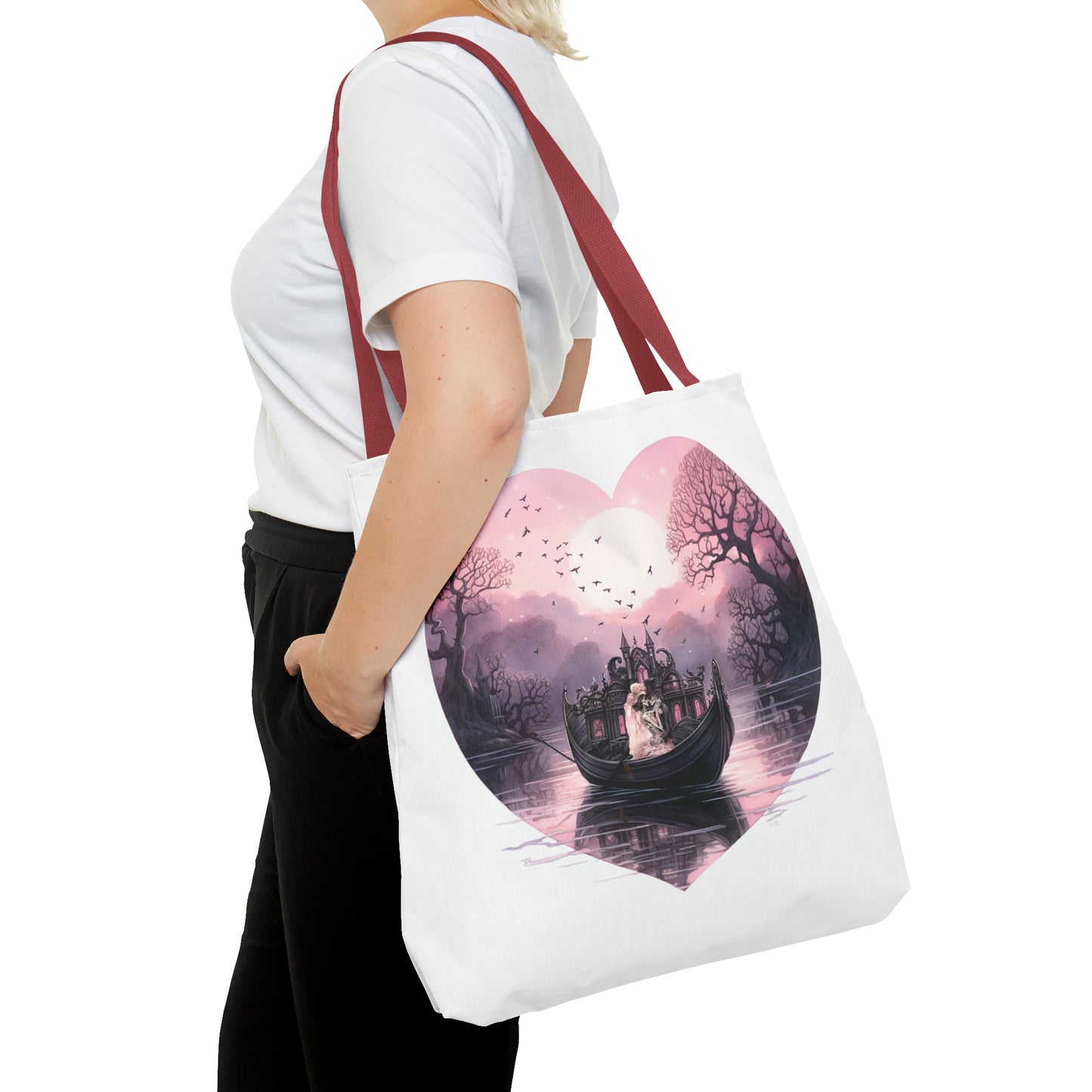 Even in death… we never part, Tote Bag (AOP)