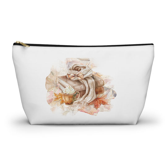 #autumn,  Accessory Pouch w T-bottom