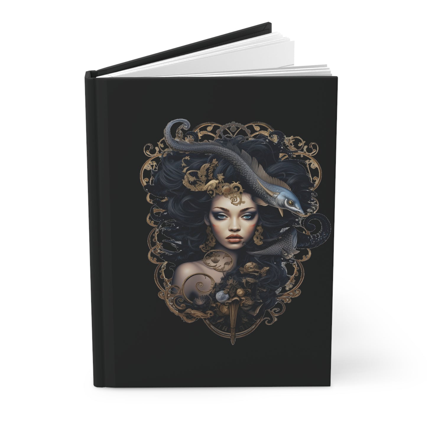 Pisces , Hardcover Journal Matte