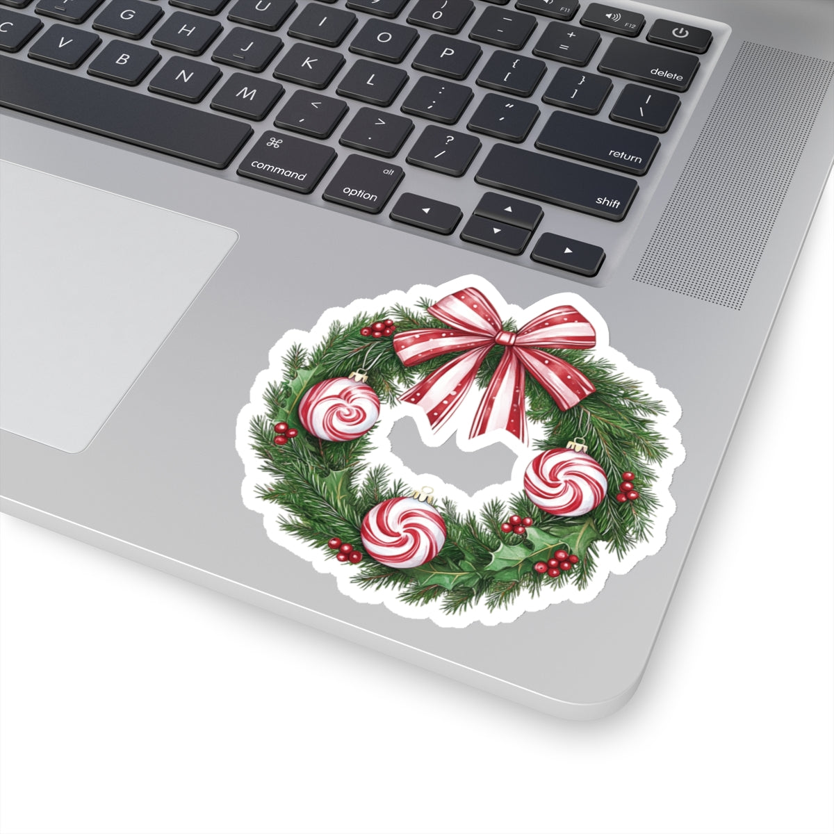 Peppermint Christmas, Kiss-Cut Stickers