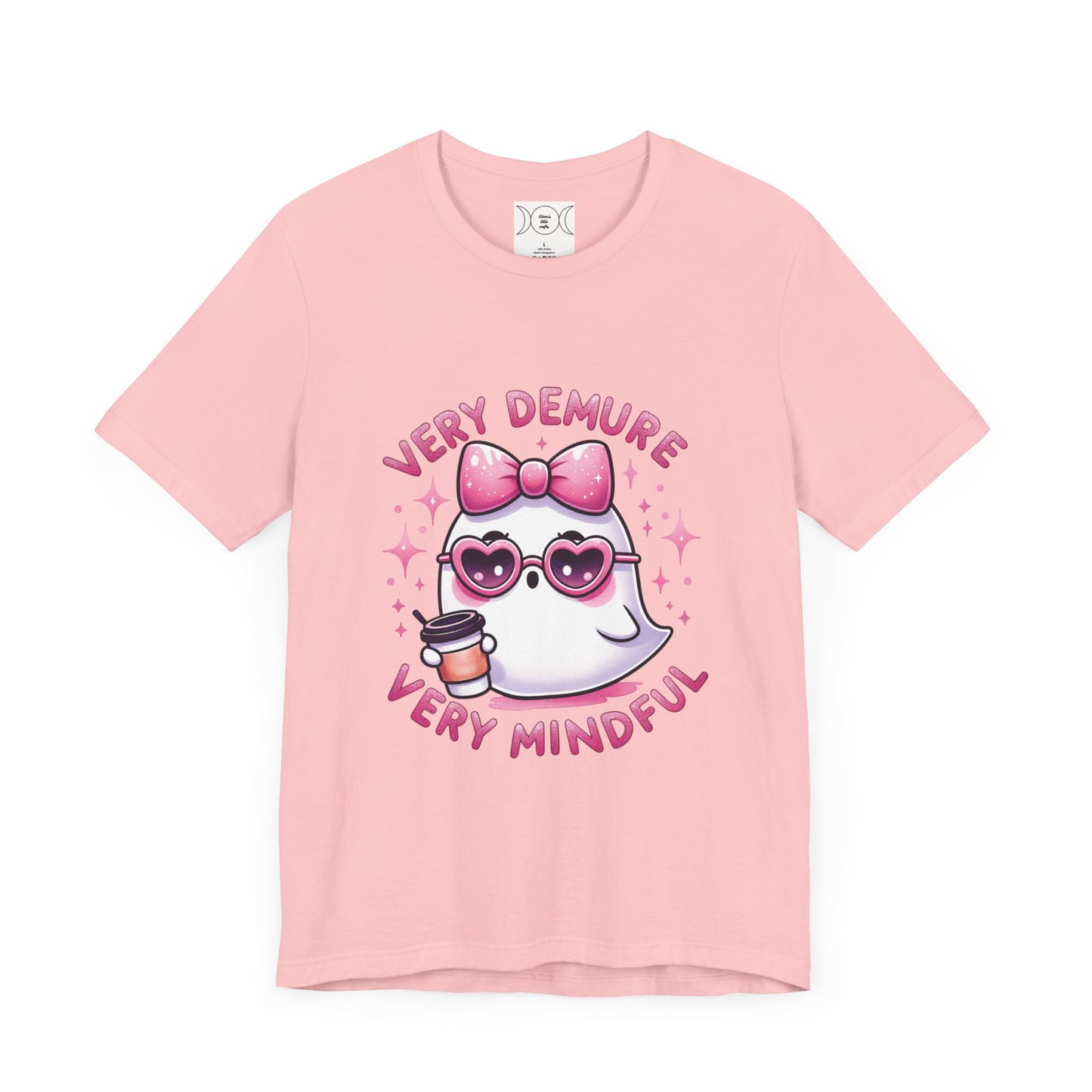 Very demure, Unisex Jersey Short Sleeve Tee (no sleeve design)