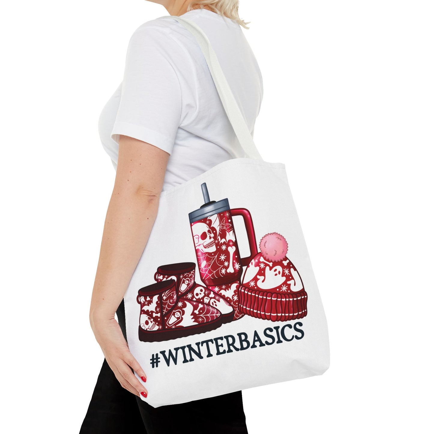 #winterbasics, Tote Bag (AOP)