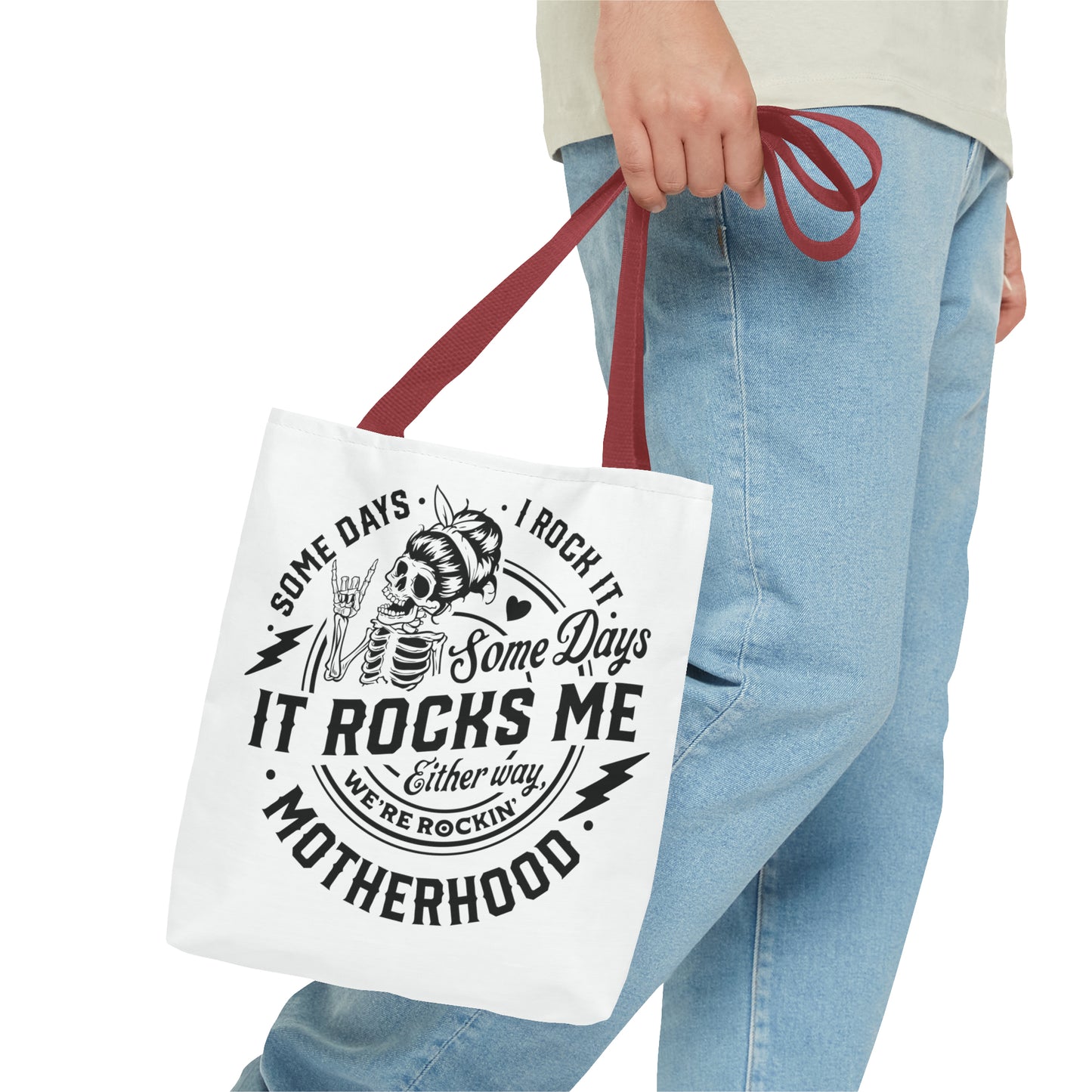 Rocking motherhood,Tote Bag (AOP)