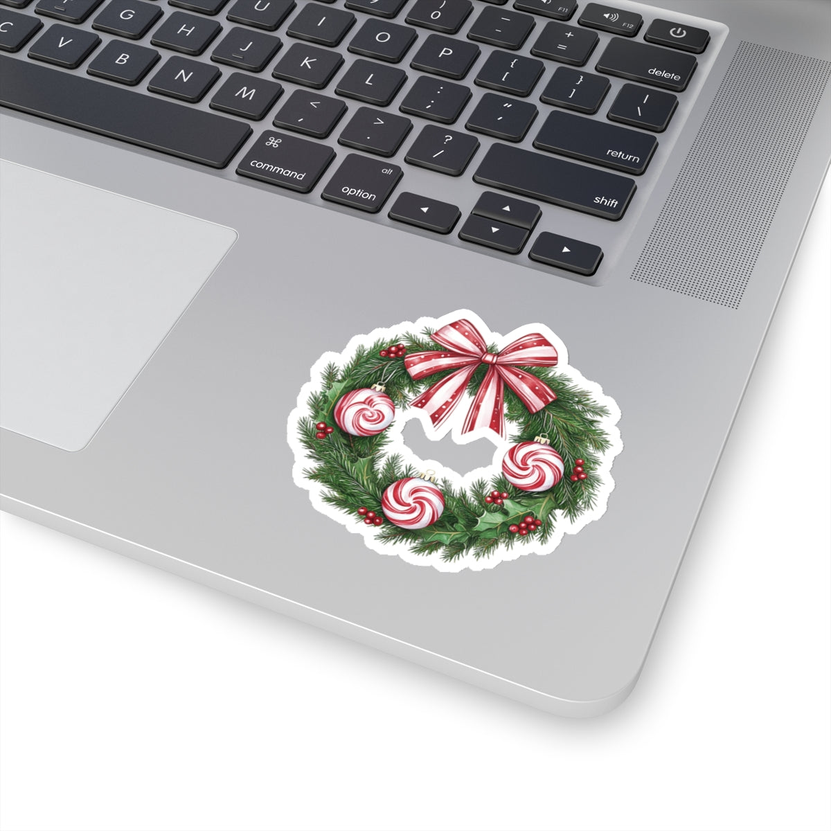 Peppermint Christmas, Kiss-Cut Stickers