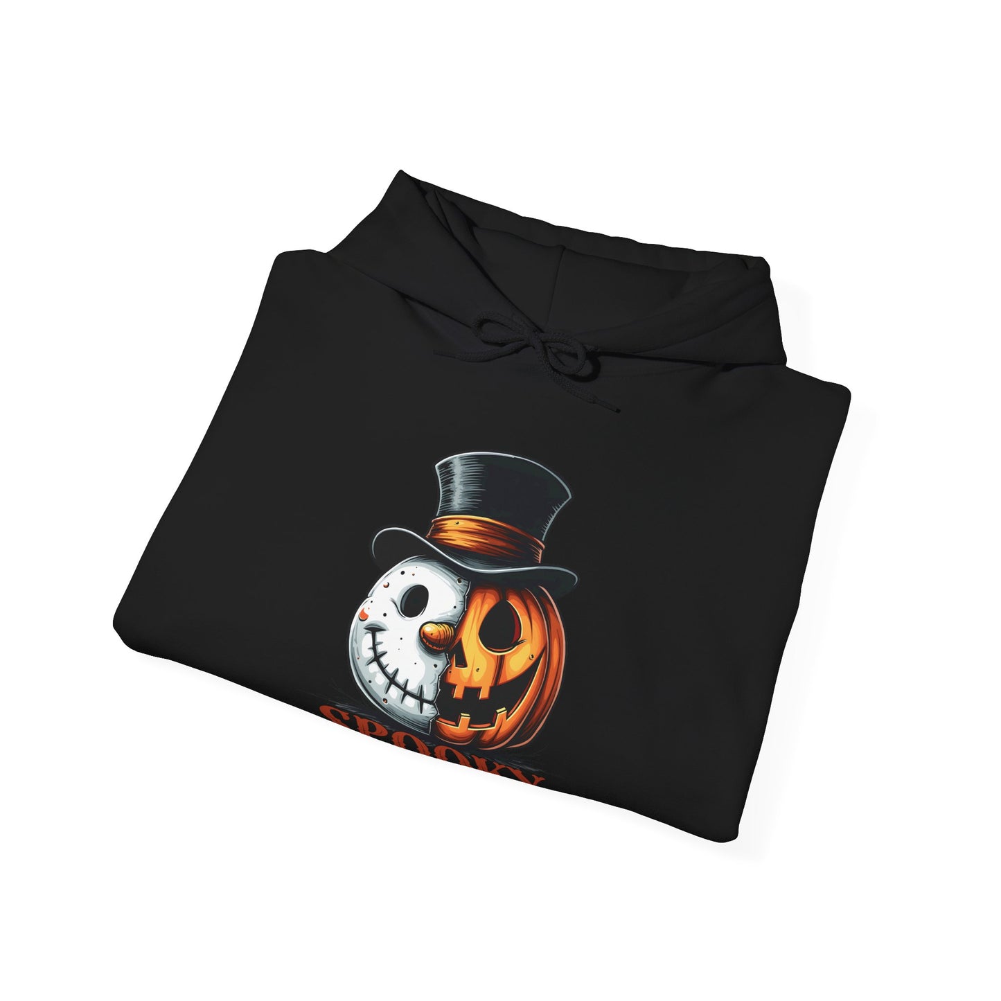 Spooky season,  Unisex Heavy Blend™ Hooded Sweatshirt (sleeve design)