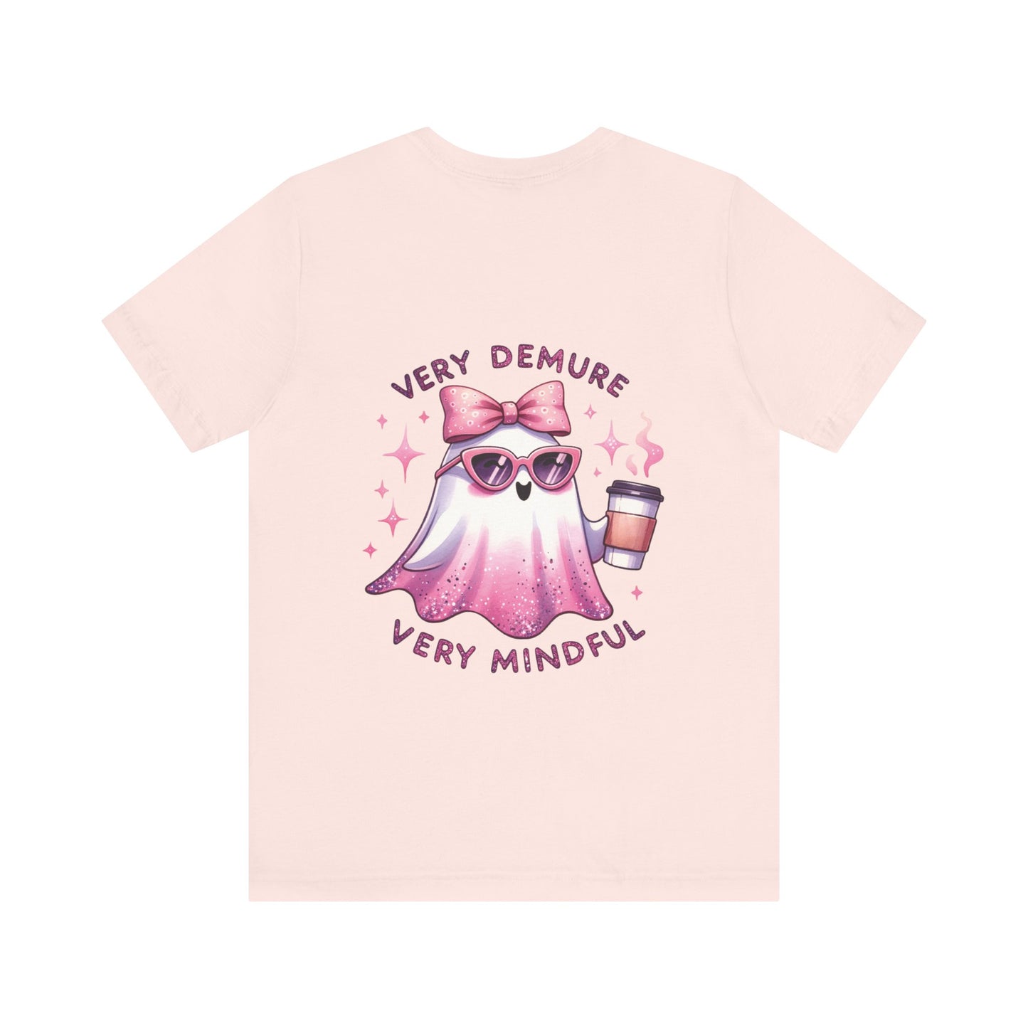 Very demure, Unisex Jersey Short Sleeve Tee (no sleeve design)