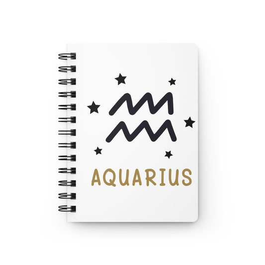 Aquarius, Spiral Bound Journal