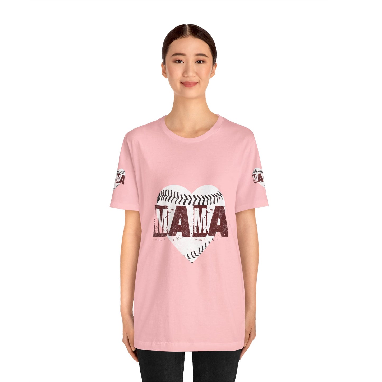 Baseball mama Unisex Jersey Short Sleeve Tee