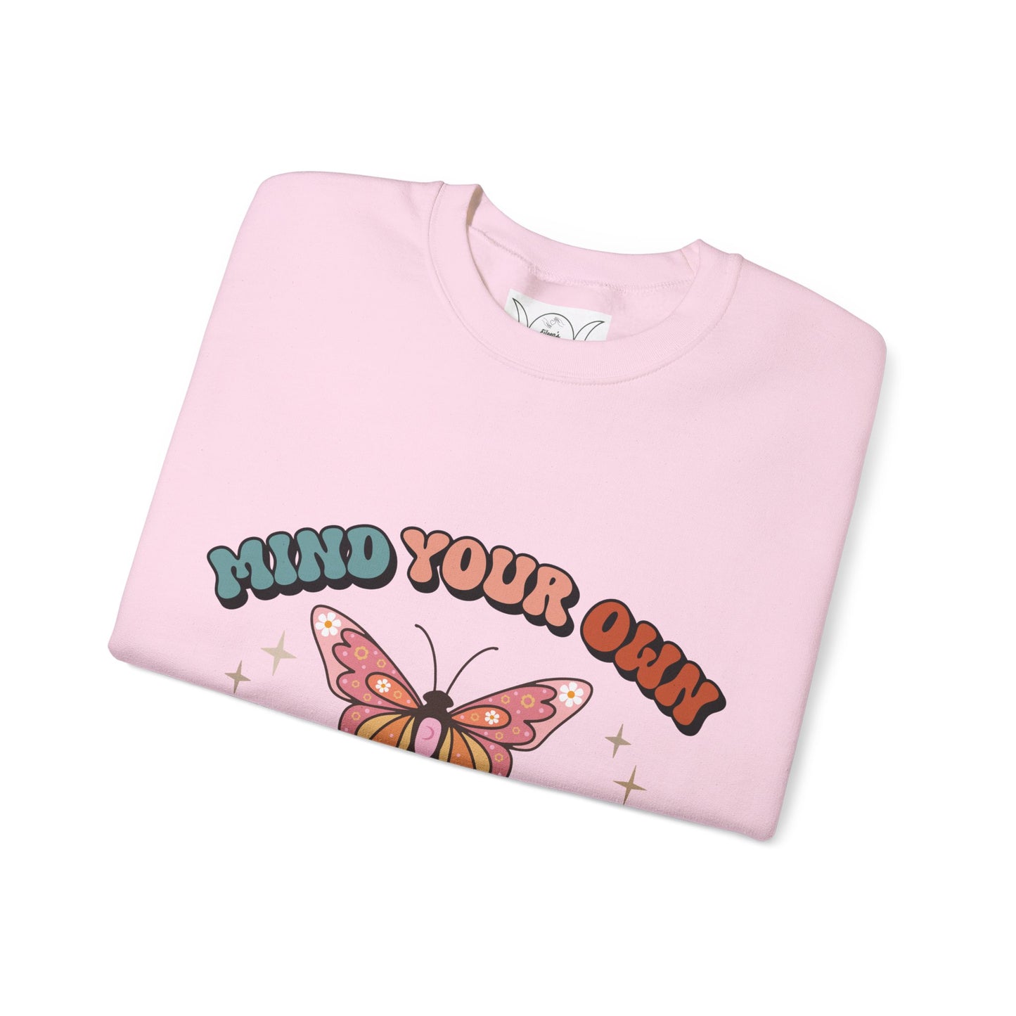 Mind your own motherhood, ™ Crewneck Sweatshirt ( no arm design)