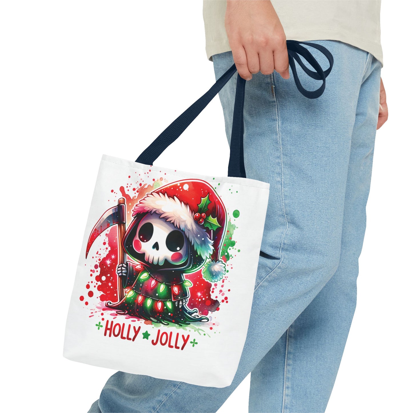 Holly jolly, Tote Bag (AOP)