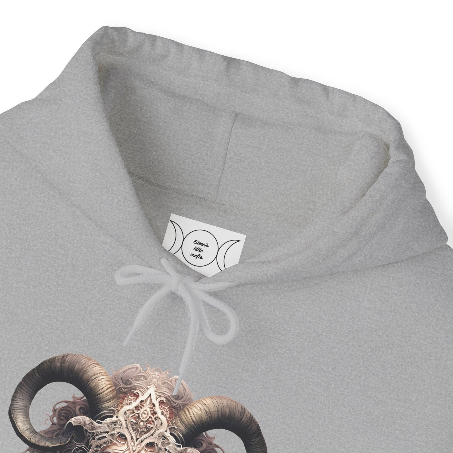 Aries,  Unisex Heavy Blend™ Hooded Sweatshirt (no side arm design)