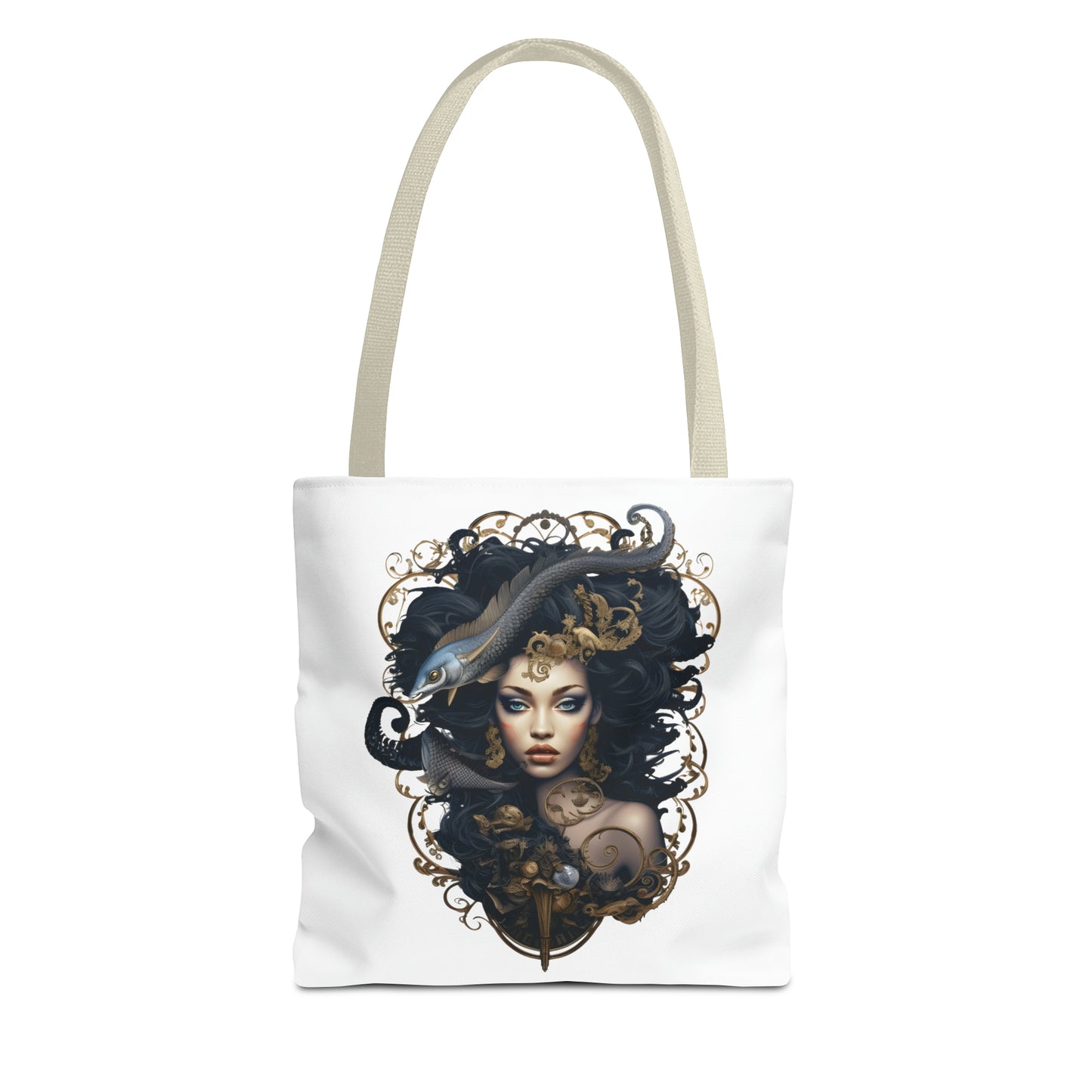 Pisces, Tote Bag (AOP)