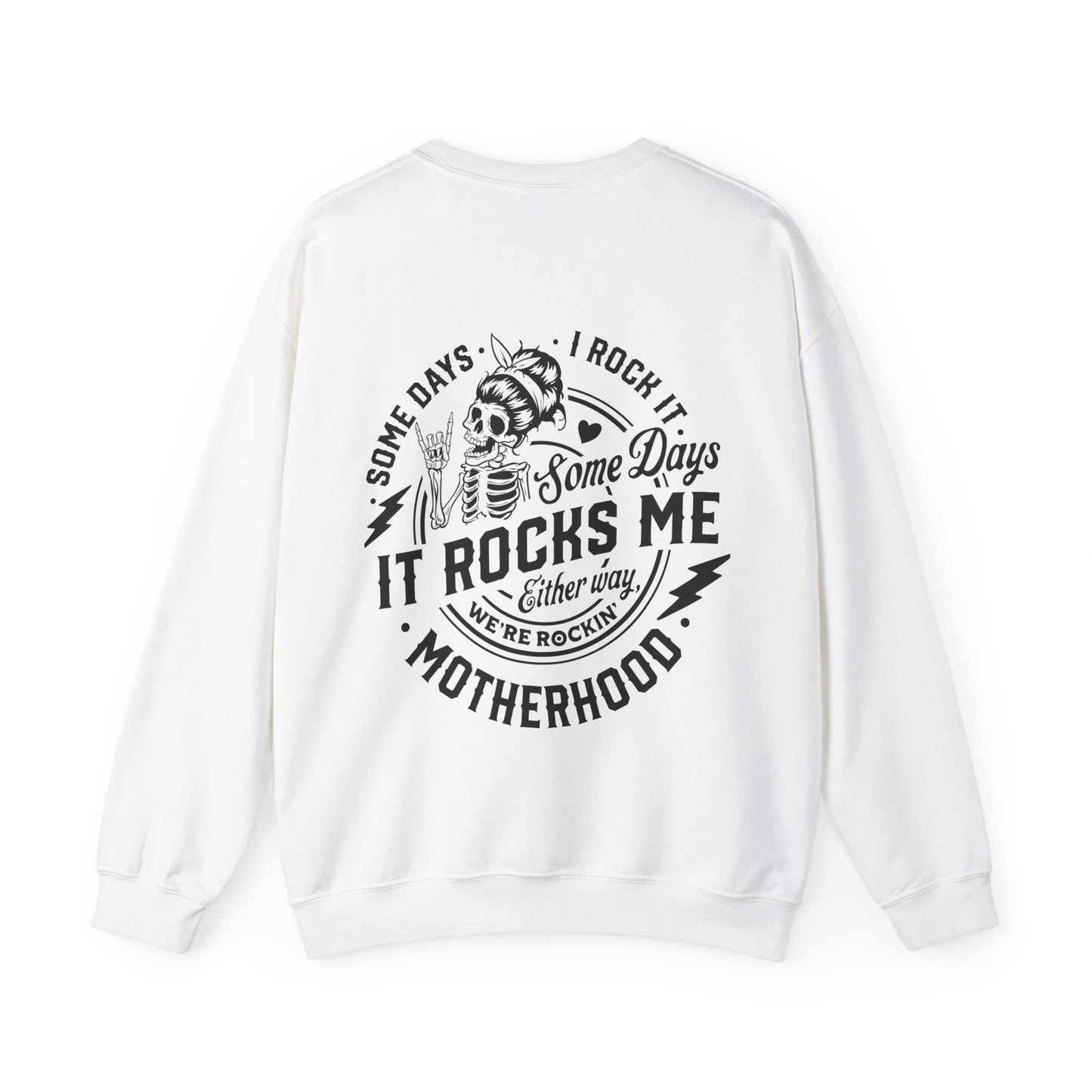 Rocking motherhood, ™ Crewneck Sweatshirt ( no arm design)