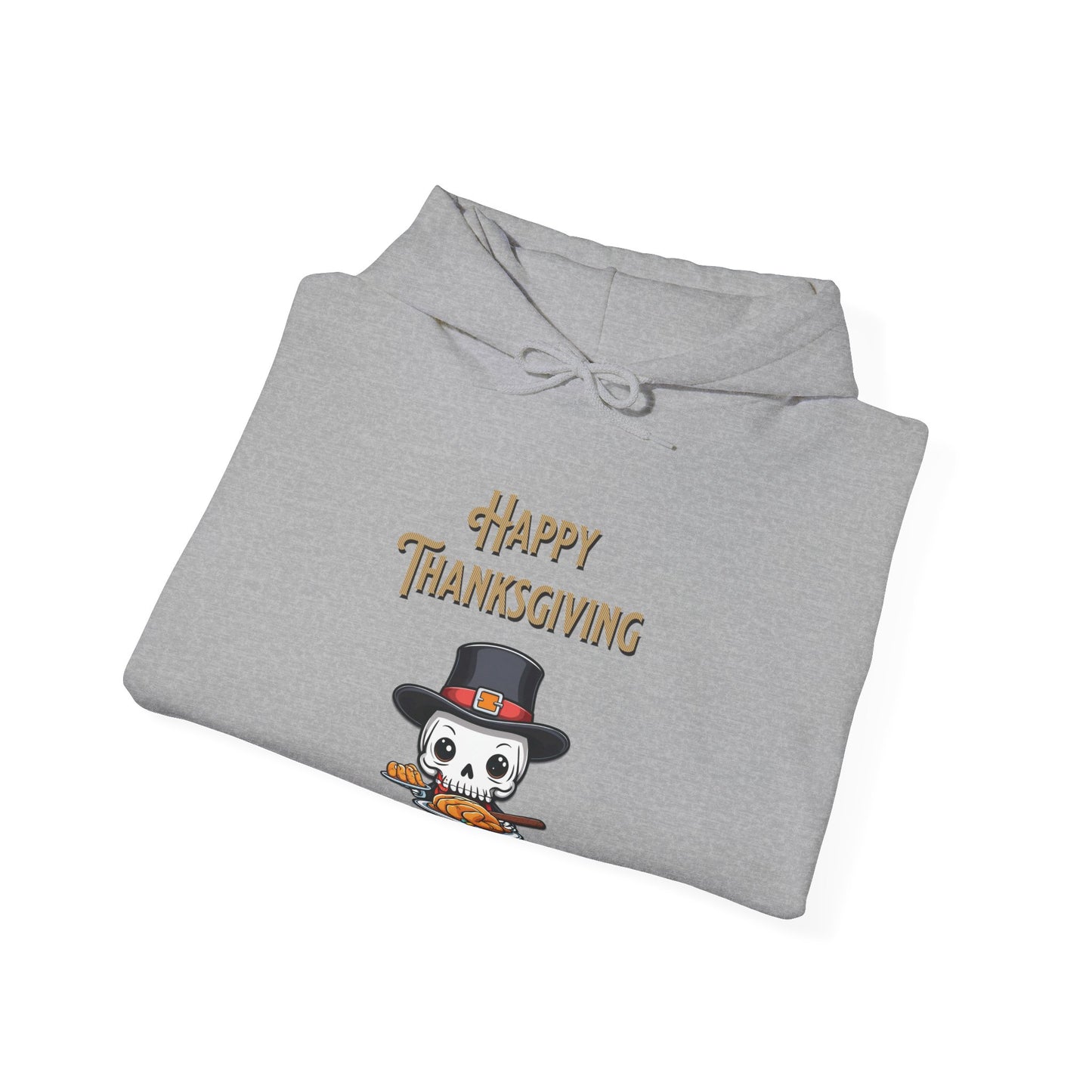 Happy thanksgiving ,  Unisex Heavy Blend™ Hooded Sweatshirt (no side arm design)