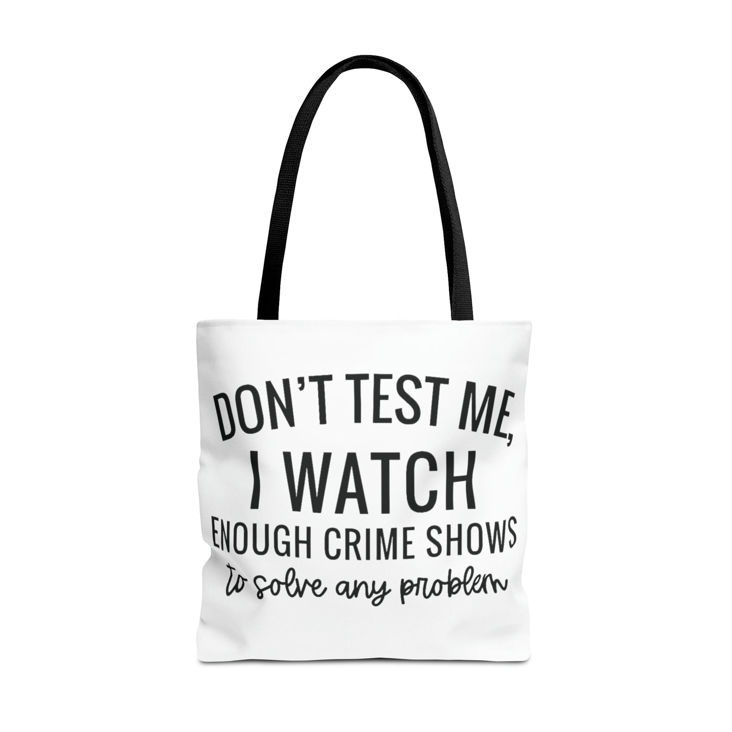 True crime watchers, Tote Bag (AOP)