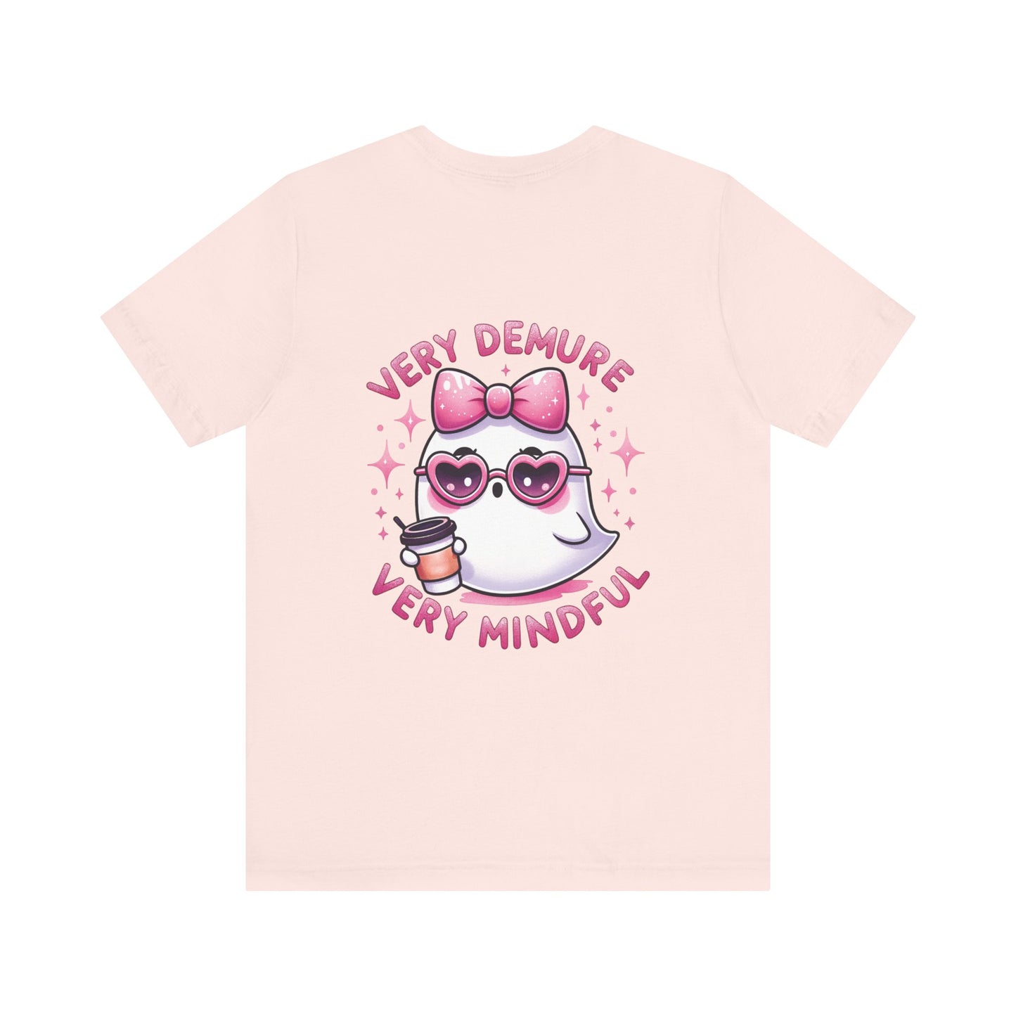 Very demure, Unisex Jersey Short Sleeve Tee (no sleeve design)